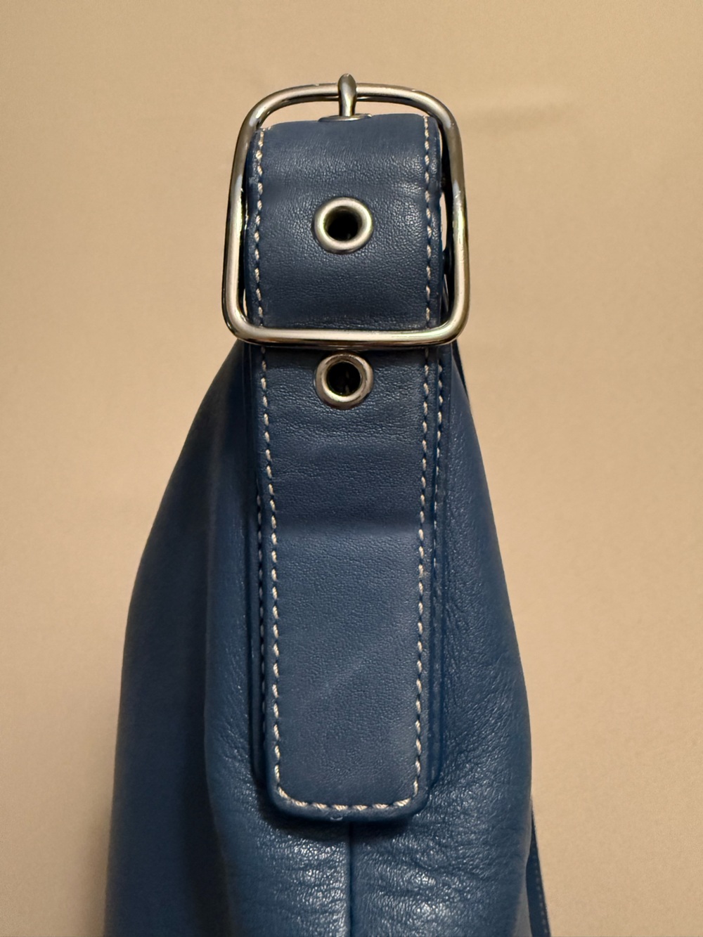 Coach Vintage Legacy Slim Duffle Blue Bag - Picture 9 of 15